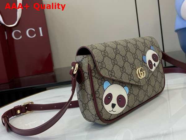 Gucci GG Mini Shoulder Bag with Panda Detail 818764 Replica
