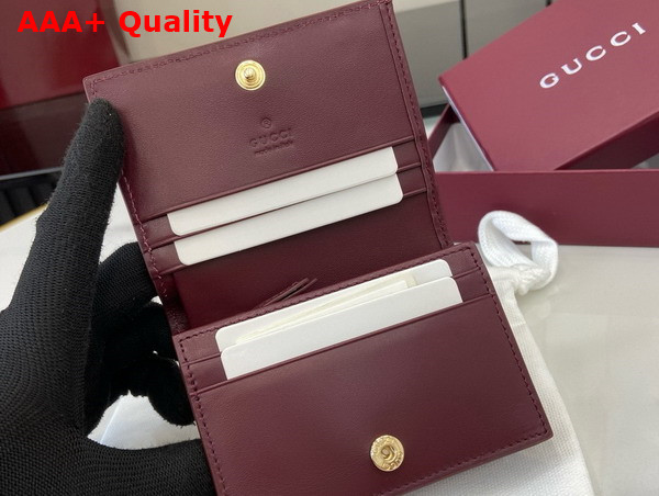 Gucci GG Mini Wallet with Owl Detail 818767 Replica