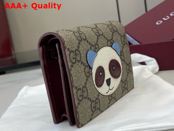 Gucci GG Mini Wallet with Panda Detail 818767 Replica