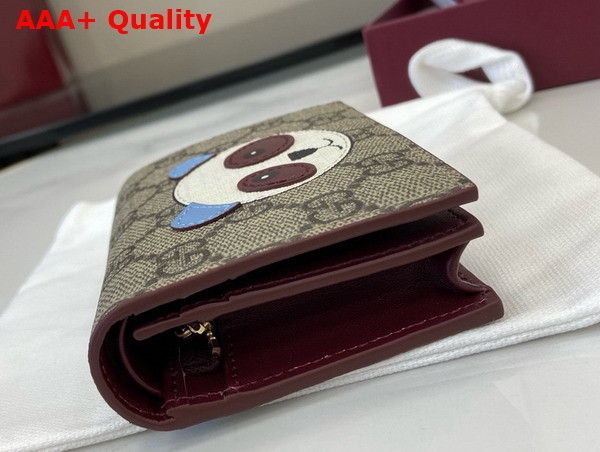 Gucci GG Mini Wallet with Panda Detail 818767 Replica
