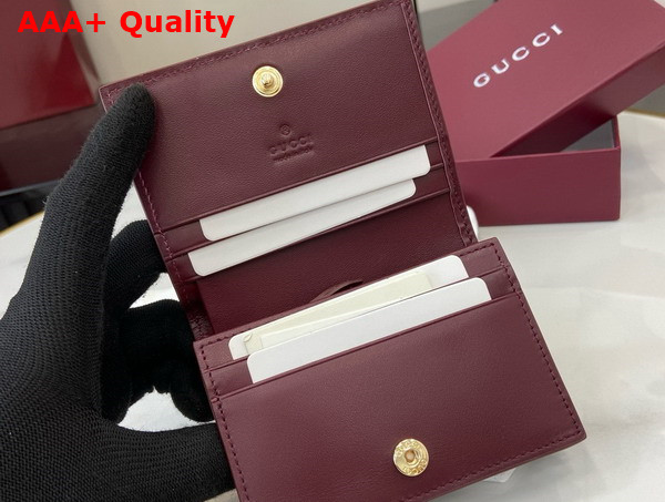 Gucci GG Mini Wallet with Panda Detail 818767 Replica