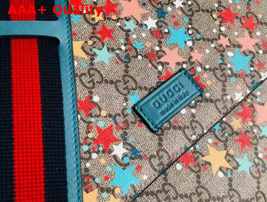 Gucci GG Star Print Diaper Bag in GG Supreme Star Print 211131 Replica