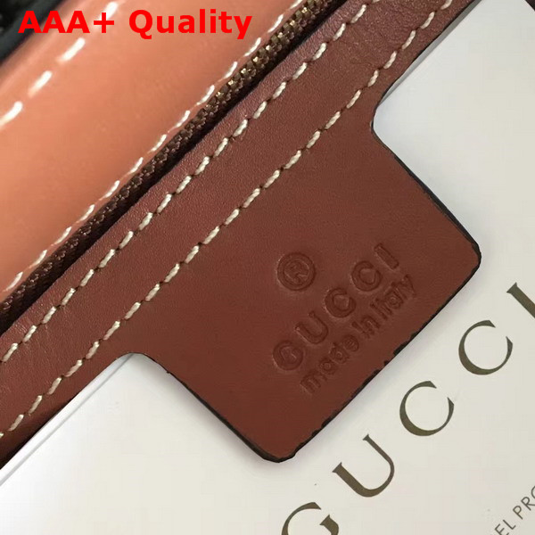 Gucci GG Supreme Embroided Top Handle Bag Replica