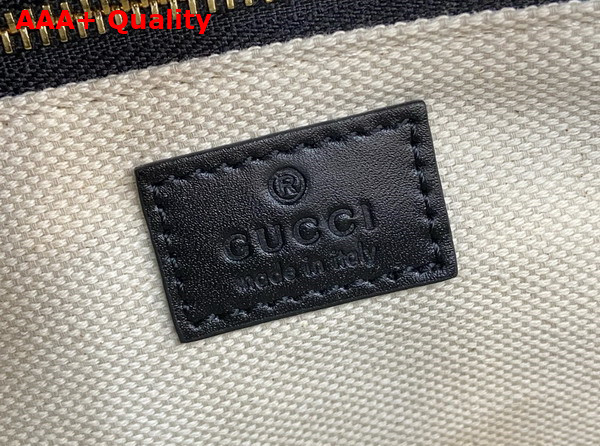 Gucci Horsebit 1955 Soft Small Shoulder Bag in Black Soft Leather 815178 Replica