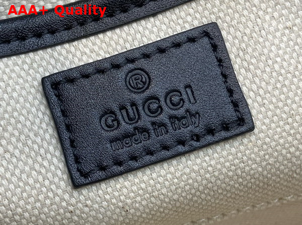Gucci Horsebit 1955 Soft Small Top Handle Bag in Black Leather 815206 Replica