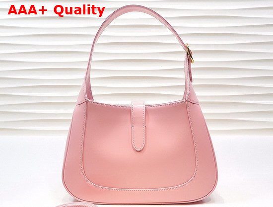 Gucci Jackie 1961 Small Shoulder Bag Light Pink Leather 636709 Replica
