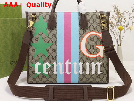 Gucci Medium Tote with Geometric Print 674148 Replica