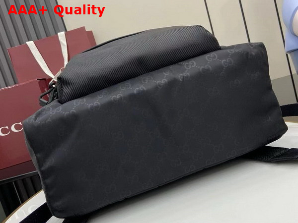 Gucci Nexus Medium Backpack in Black GG Nylon 826364 Replica