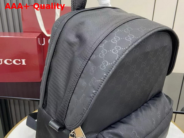 Gucci Nexus Medium Backpack in Black GG Nylon 826364 Replica