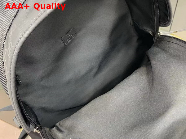 Gucci Nexus Medium Backpack in Black GG Nylon 826364 Replica