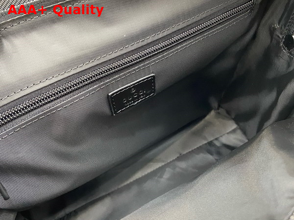 Gucci Nexus Medium Crossbody Bag in Black GG Nylon 816820 Replica