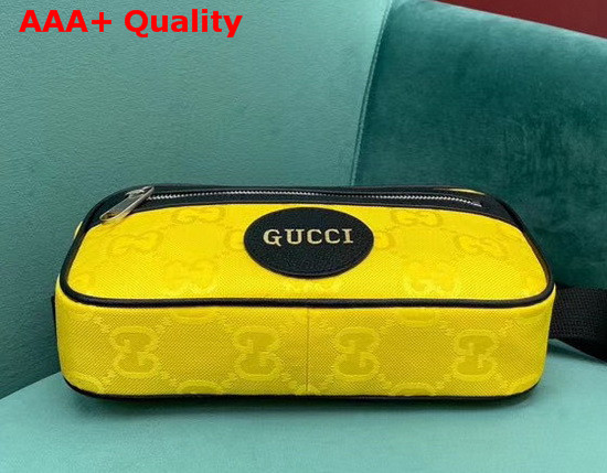Gucci Off The Grid Blet Bag Yellow GG Econyl 631341 Replica