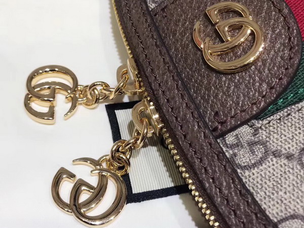 Gucci Ophidia GG Small Shoulder Bag GG Supreme Canvas with Inlaid Web Stripe Detail