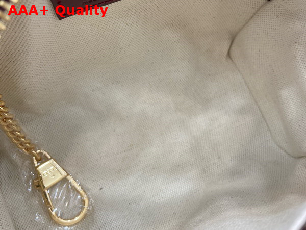 Gucci Ophidia Mini Boston Bag in Gucci Rosso Ancora Red GG Canvas 781490 Replica