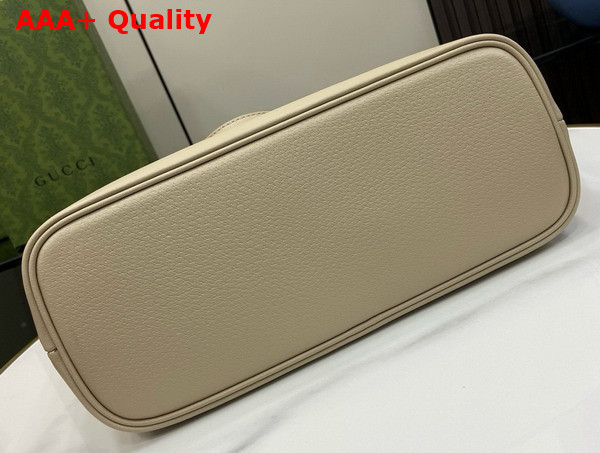 Gucci Ophidia Small Tote Bag in Beige and White GG Supreme Canvas 765043 Replica