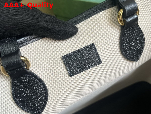 Gucci Ophidia Small Tote Bag in Black Leather 765043 Replica