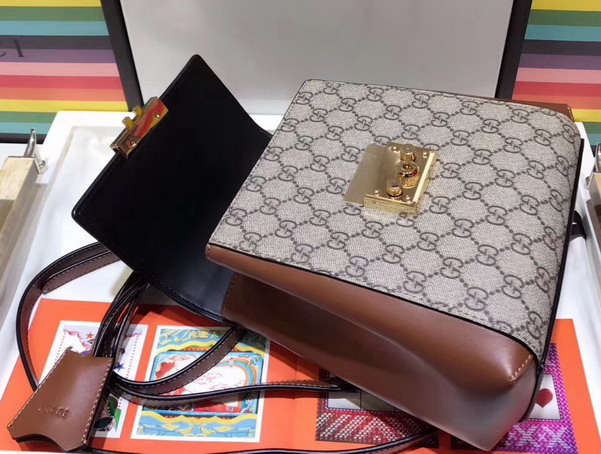 Gucci Padlock GG Supreme Backpack 498194