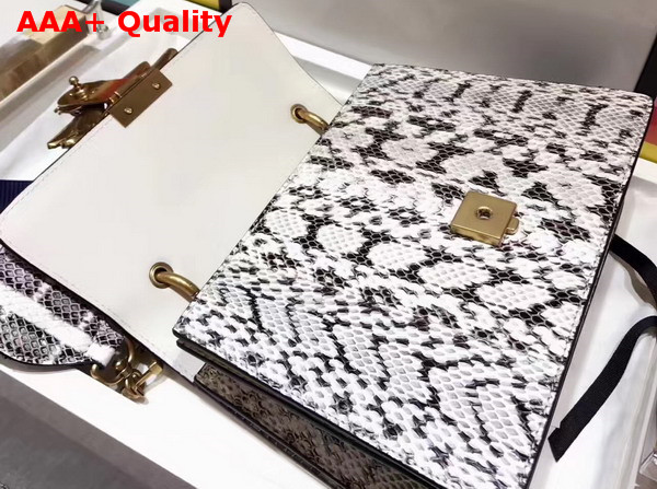 Gucci Queen Margaret Snakeskin Top Handle Bag Replica
