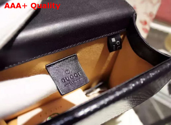 Gucci Small Dionysus Python Shoulder Bag Black Replica