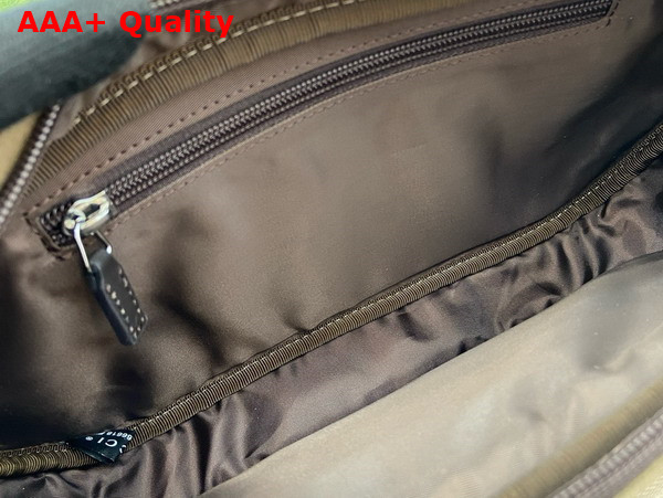 Gucci Small GG Crossbody Bag in Beige and Dark Brown GG Canvas 802096 Replica