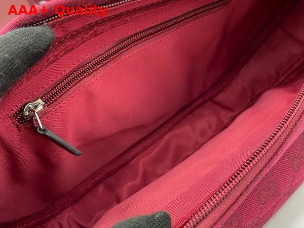 Gucci Small GG Crossbody Bag in Rosso Ancora Red GG Canvas 802096 Replica