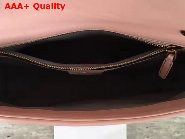 Gucci Small GG Marmont Matelasse Shoulder Bag in Light Pink Leather Replica