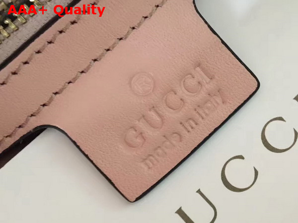 Gucci Small GG Marmont Matelasse Shoulder Bag in Light Pink Leather Replica