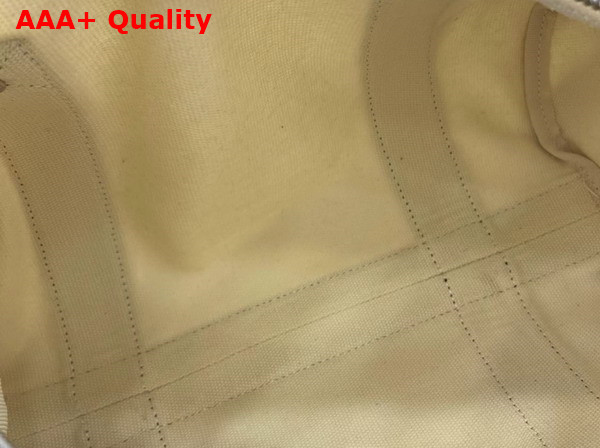 Gucci Small Printed Canvas Duffle Bag in Off White Canvas 816865 Replica