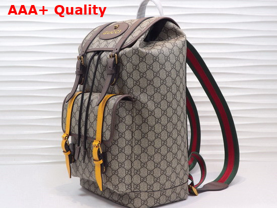 Gucci Soft GG Supreme Backpack Beige Ebony Soft GG Supreme 473869 Replica