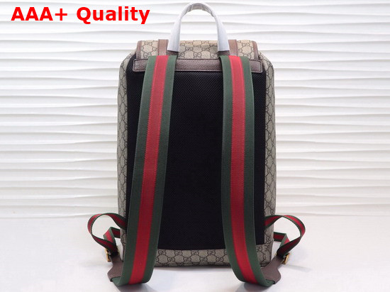 Gucci Soft GG Supreme Backpack Beige Ebony Soft GG Supreme 473869 Replica