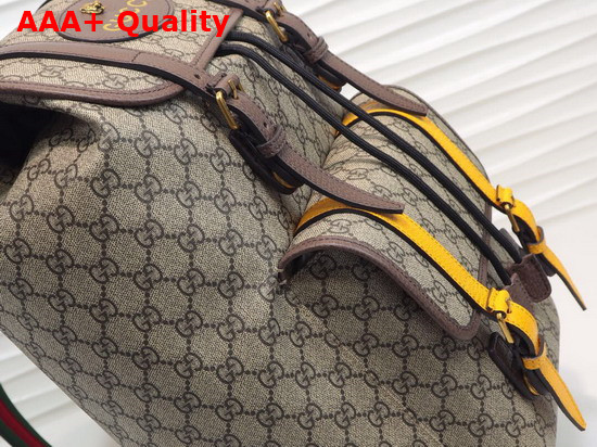 Gucci Soft GG Supreme Backpack Beige Ebony Soft GG Supreme 473869 Replica