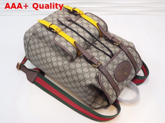 Gucci Soft GG Supreme Backpack Beige Ebony Soft GG Supreme 473869 Replica