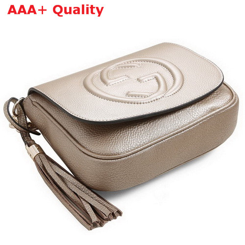 Gucci Soho Metallic Leather Chain Shoulder Bag 323190 Replica