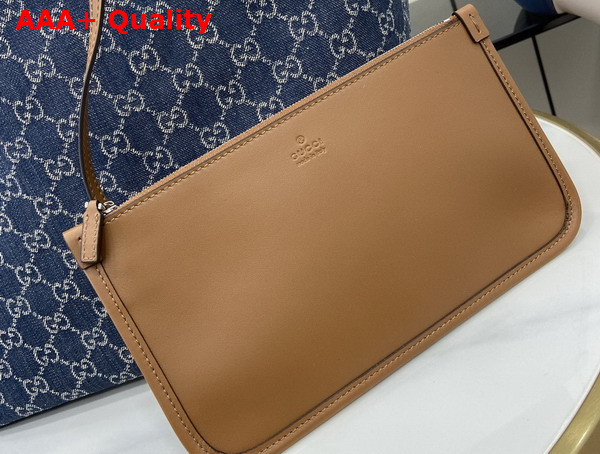 Gucci Totissima Medium Tote Bag in Blue GG Denim 820481 Replica
