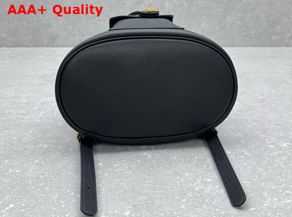 Loro Piana Extra Drawstring Backpack L27 in Black Calfskin Replica