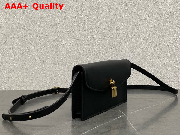 Loro Piana Extra Pochette in Black Calfskin Replica