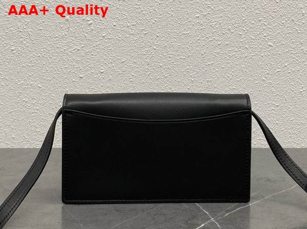 Loro Piana Extra Pochette in Black Calfskin Replica