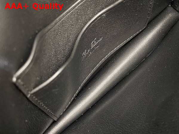 Loro Piana Extra Pochette in Black Calfskin Replica