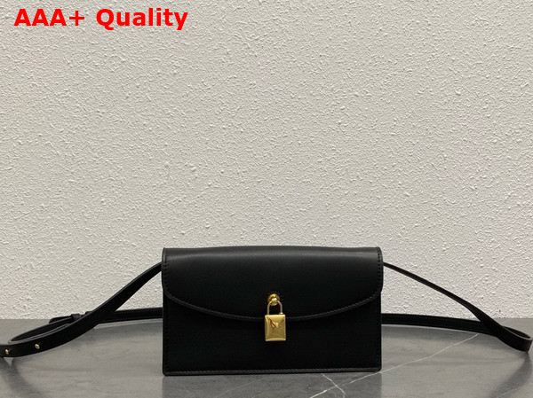 Loro Piana Extra Pochette in Black Calfskin Replica
