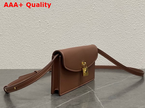 Loro Piana Extra Pochette in Caramel Sugar Calfskin Replica