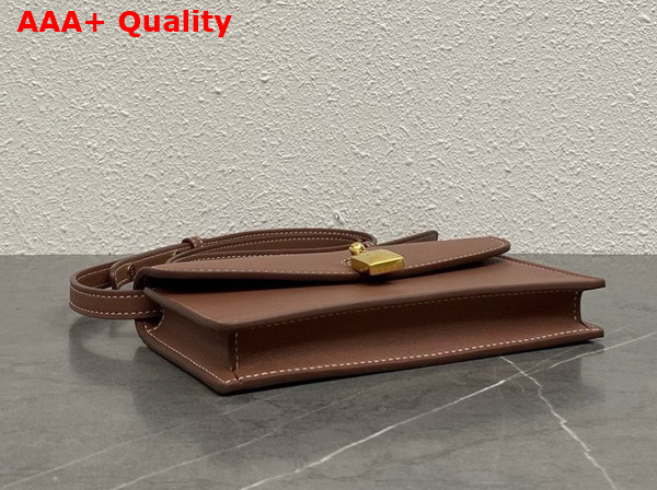 Loro Piana Extra Pochette in Caramel Sugar Calfskin Replica