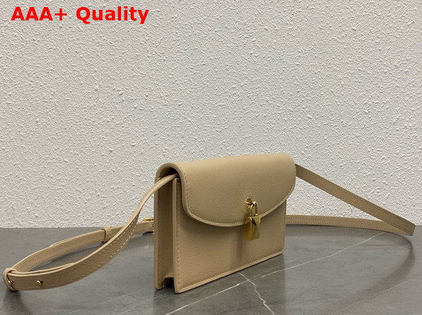 Loro Piana Extra Pochette in Chantilly Cream Calfskin Replica