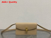 Loro Piana Extra Pochette in Chantilly Cream Calfskin Replica