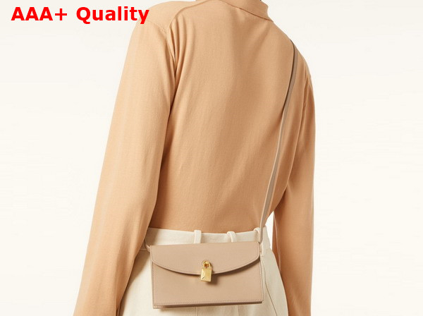 Loro Piana Extra Pochette in Chantilly Cream Calfskin Replica
