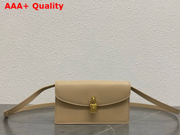 Loro Piana Extra Pochette in Chantilly Cream Calfskin Replica