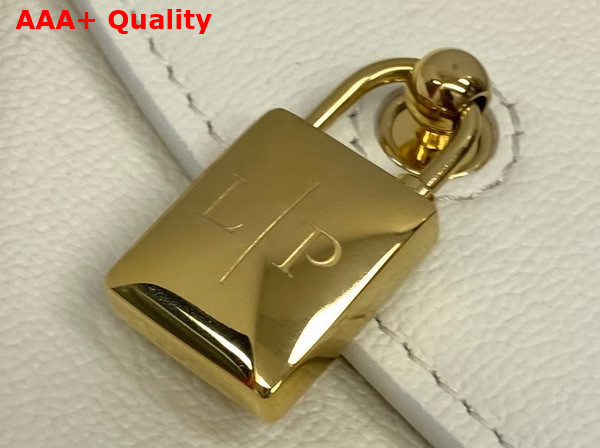 Loro Piana Extra Pochette in Whisper White Calfskin Replica