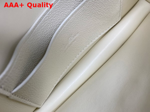 Loro Piana Extra Pochette in Whisper White Calfskin Replica