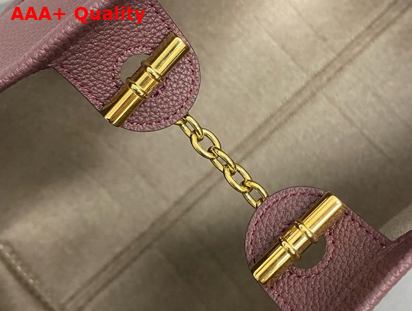Loro Piana Large Ghiera Shopper Calfskin Azuki Beans Sun Gold Replica
