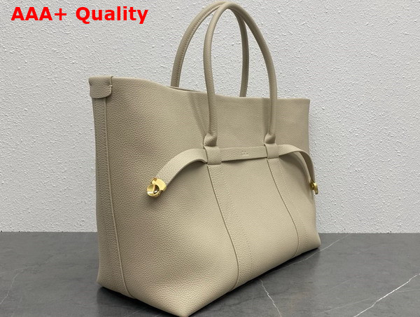 Loro Piana Large Ghiera Shopper Calfskin Light Travertine Sun Gold Replica