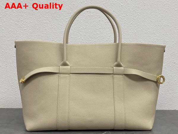 Loro Piana Large Ghiera Shopper Calfskin Light Travertine Sun Gold Replica